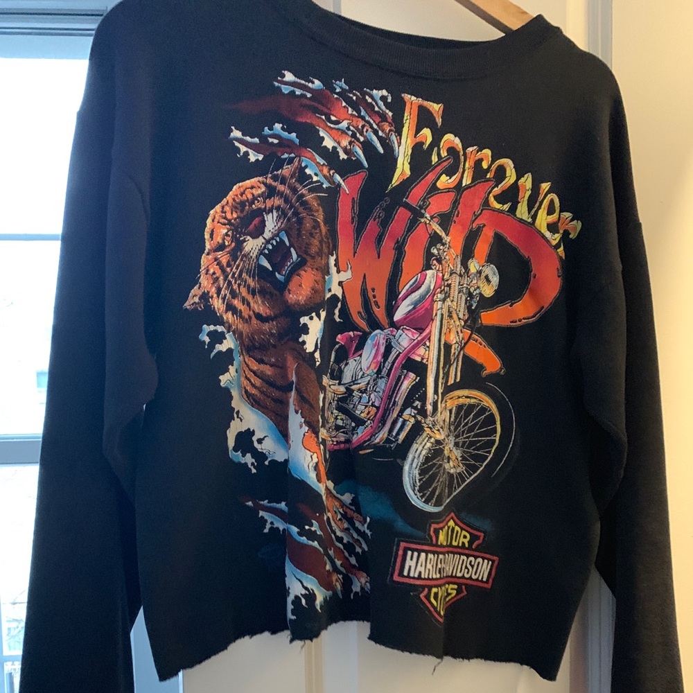Vintage Harley Davidson crew neck sweatshirt M